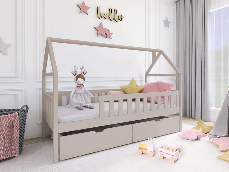 Claven Hussäng 86x188 cm - Beige - Møbler - Børnemøbler - Børneseng & juniorseng - Husseng