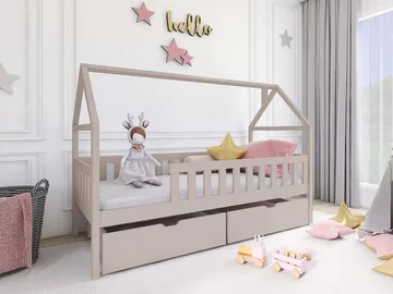 Claven Hussäng 96x208 cm - Beige - Møbler - Børnemøbler - Børneseng & juniorseng - Husseng