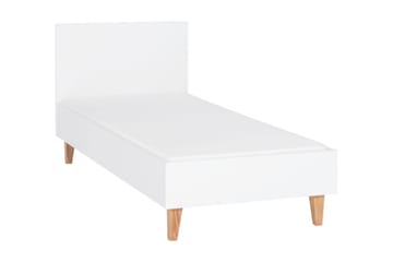 Concept Sengeramme 90x200 cm Hvid/Natur