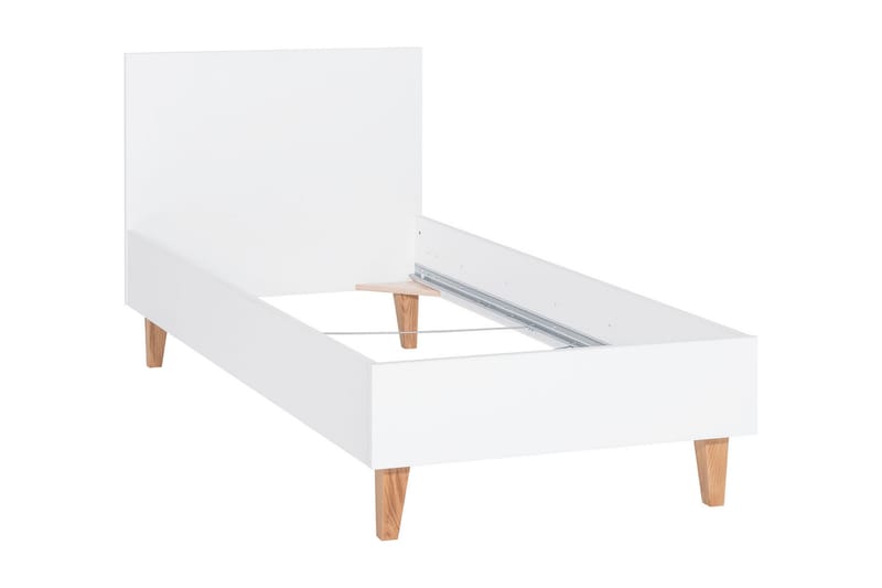 Concept Sengeramme 90x200 cm Hvid/Natur - VOX - Møbler - Børnemøbler - Børneseng & juniorseng
