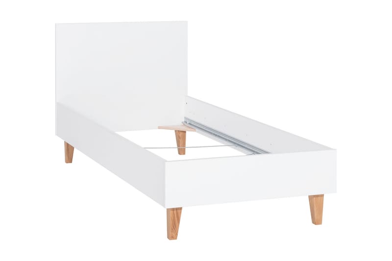 Concept Sengeramme 90x200 cm Hvid/Natur - VOX - Børneseng & juniorseng