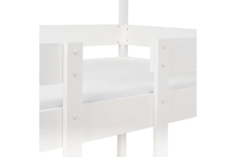 Fallon Køjeseng To Sovepladser 90x200 - Hvid - Møbler - Børnemøbler - Børneseng & juniorseng - Køjeseng børn