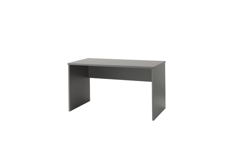 Garderobe med Halvhøj seng Skrivebord Trolley London Antracit - Antracit - Møbler - Børnemøbler - Børneseng & juniorseng - Køjeseng børn