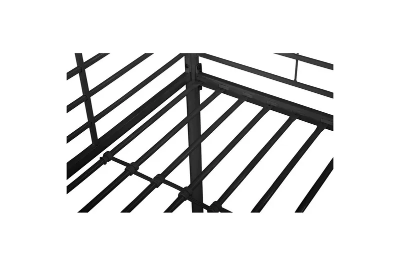 Høj seng Clove Sort - Sort - Møbler - Børnemøbler - Børneseng & juniorseng - Højseng børn