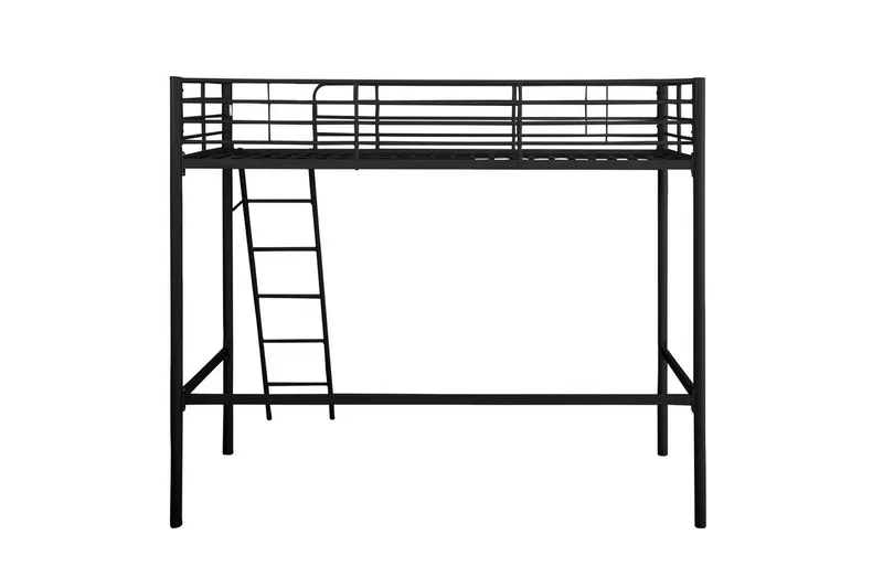 Høj seng Clove Sort - Sort - Møbler - Børnemøbler - Børneseng & juniorseng - Højseng børn