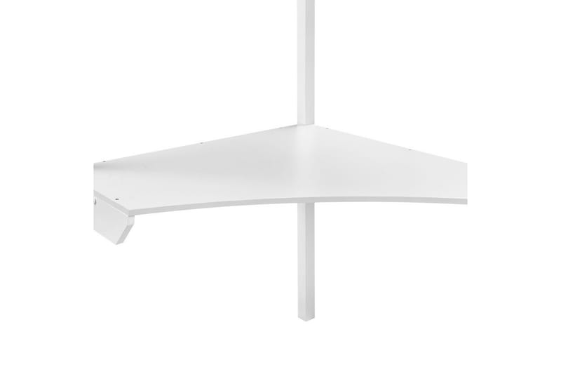 Højseng med skrivebord Loury - Hvid - Møbler - Børnemøbler - Børneseng & juniorseng - Højseng børn