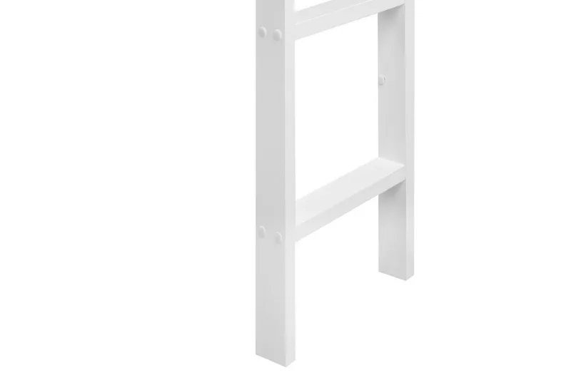 Højseng med skrivebord Loury - Hvid - Møbler - Børnemøbler - Børneseng & juniorseng - Højseng børn