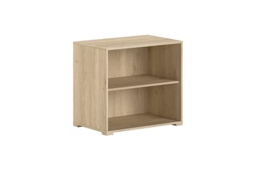 Halvhøj seng en bogreol en kommode med 2 døre og en kommode med 3 skuffer Sam Eg - Eg - Møbler - Børnemøbler - Børneseng & juniorseng - Højseng børn