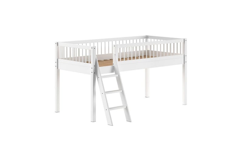 Halvhøj seng Forrest Bøg - Bøg - Møbler - Børnemøbler - Børneseng & juniorseng - Højseng børn