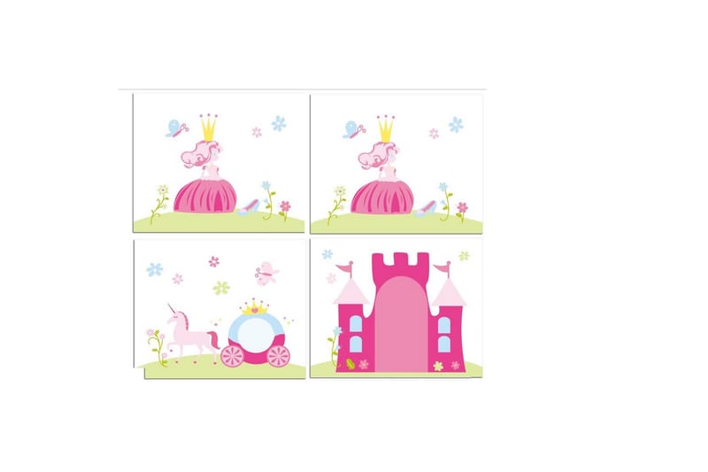 Halvhøj seng med gardin Pino Prinsesse Grå, Grå, Med rutsjebane, Prinsesse, Ingen lommer - Grå, Grå, Med rutsjebane, Prinsesse, Ingen lommer - Møbler - Børnemøbler - Børneseng & juniorseng - Køjeseng børn