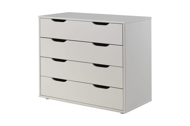 Halvhøj seng med stige Scott matchende skrivebord og kommode med 3 skuffer - Møbler - Børnemøbler - Børneseng & juniorseng - Højseng børn