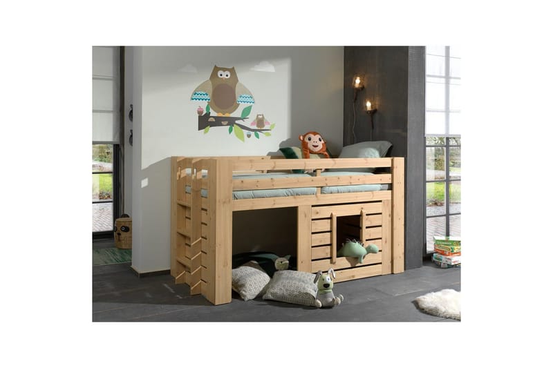 Halvhøj seng Oliver - Møbler - Børnemøbler - Børneseng & juniorseng