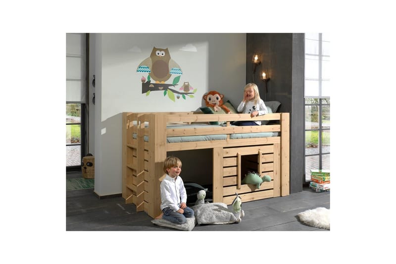 Halvhøj seng Oliver - Møbler - Børnemøbler - Børneseng & juniorseng