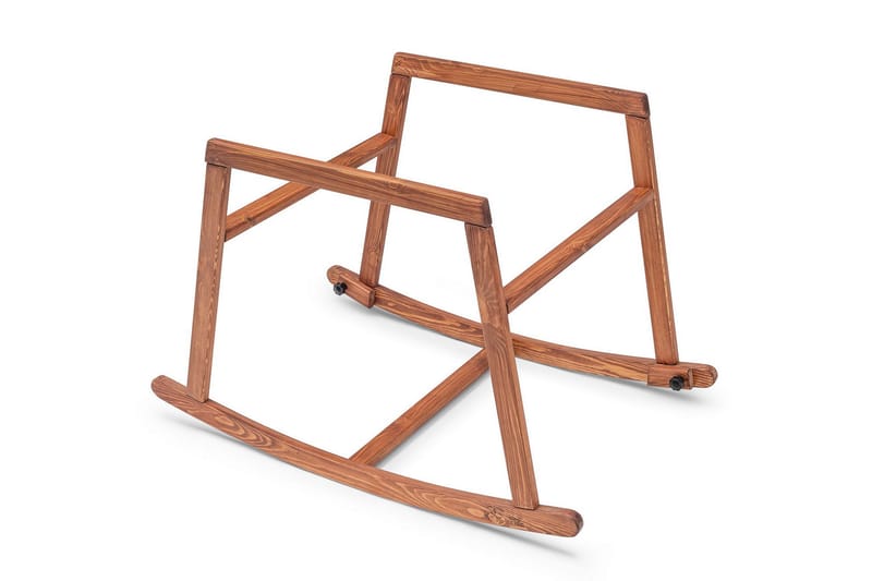 Hier Vugge 90 cm - Oak/Hvid - Møbler - Børnemøbler - Børneseng & juniorseng