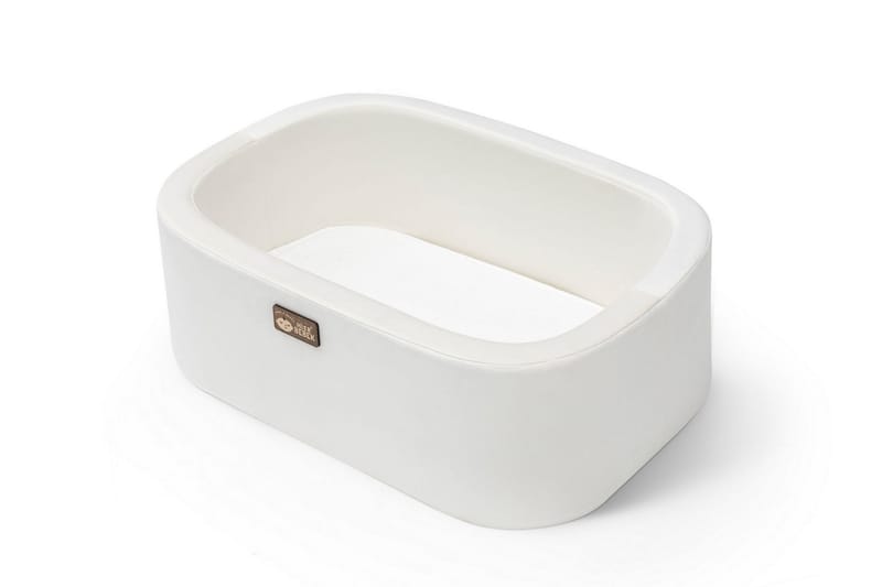 Hier Vugge 90 cm - Oak/Hvid - Møbler - Børnemøbler - Børneseng & juniorseng