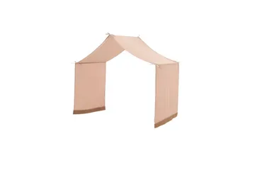 HouseBed med sikkerhedsskinne og tekstilsæt Forrest Hvid - Hvid - Møbler - Børnemøbler - Børneseng & juniorseng - Husseng
