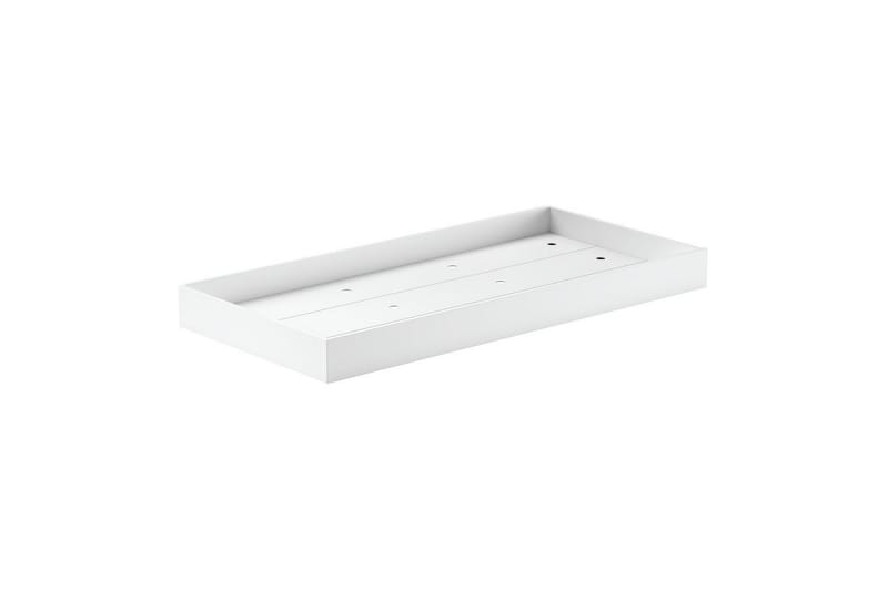 HouseBed med skuffe og sikkerhedsskinne Forrest Hvid - Hvid - Møbler - Børnemøbler - Børneseng & juniorseng - Husseng