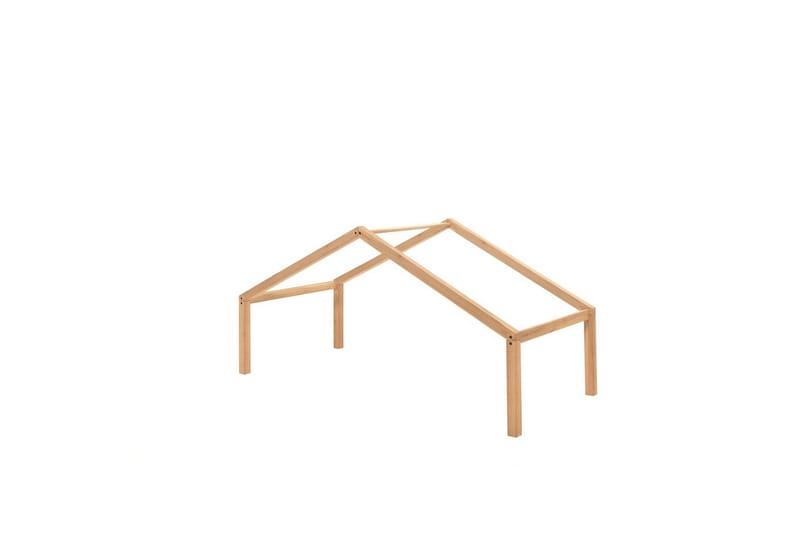 HouseBed med skuffe og tekstilsæt Forrest Egetræ - Egetræ - Møbler - Børnemøbler - Børneseng & juniorseng - Husseng