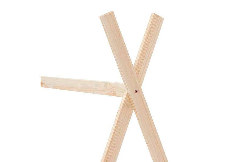 Sengestel Til Husseng 70 X 140 Cm Massivt Fyrretræ - Brun - Møbler - Børnemøbler - Børneseng & juniorseng - Husseng
