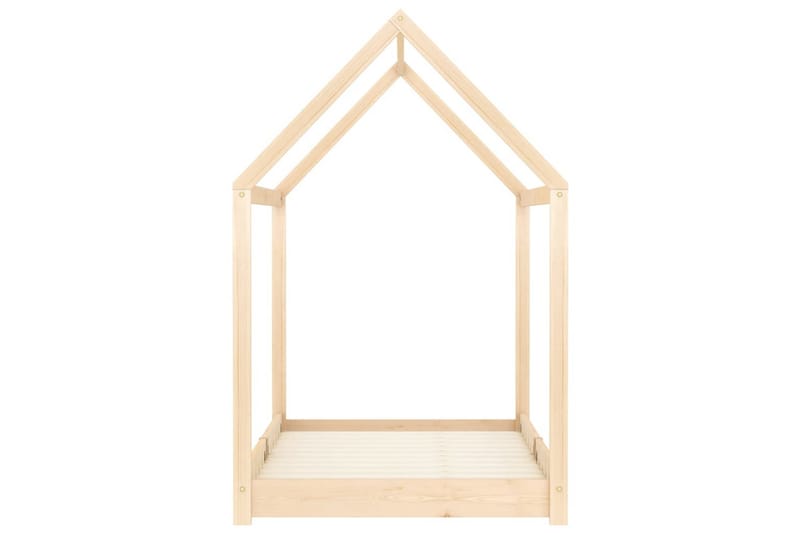 Sengestel Til Husseng 70 X 140 Cm Massivt Fyrretræ - Brun - Møbler - Børnemøbler - Børneseng & juniorseng - Husseng