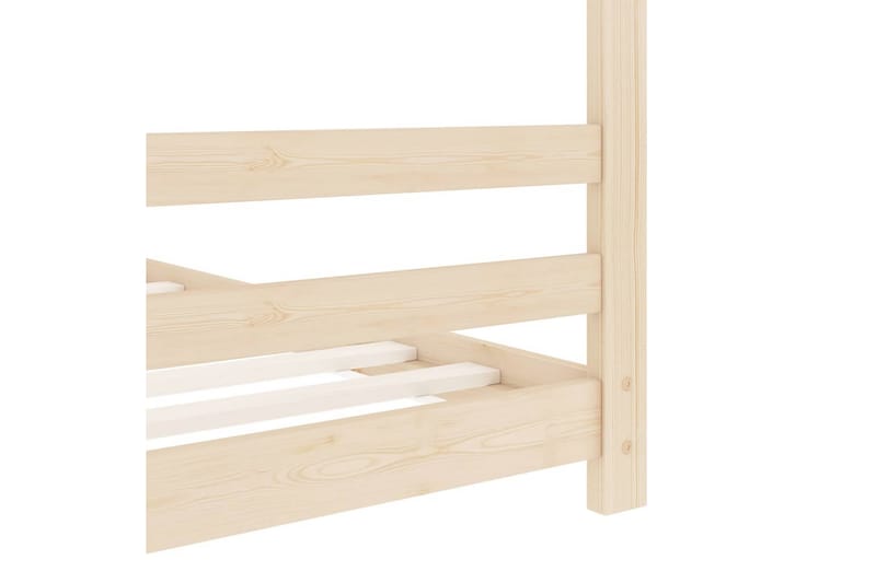 Sengestel Til Husseng 70x140 cm Massivt Fyrretræ - Møbler - Børnemøbler - Børneseng & juniorseng - Husseng