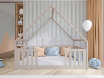 Jovricon Hussäng 96x208 cm - Beige - Møbler - Børnemøbler - Børneseng & juniorseng - Husseng