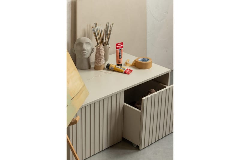 Køjebænk Ny Gravure - Beige - Møbler - Stole & lænestole - Bænke - Entrébænk