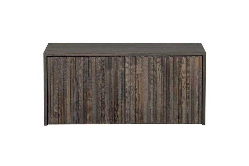 Køjebænk Ny Gravure - Espresso, Askefiner - Møbler - Stole & lænestole - Bænke - Entrébænk