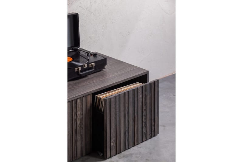 Køjebænk Ny Gravure - Espresso, Askefiner - Møbler - Stole & lænestole - Bænke - Entrébænk