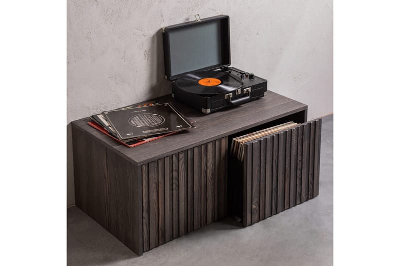 Køjebænk Ny Gravure - Espresso, Askefiner - Møbler - Stole & lænestole - Bænke - Entréb ænk