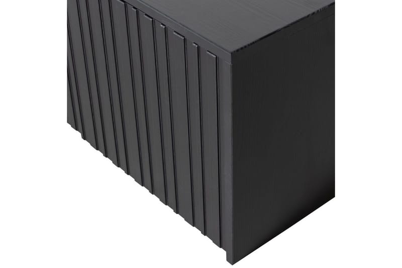 Køjebænk Ny Gravure - Sort, Fyr - Møbler - Stole & lænestole - Bænke - Entrébænk