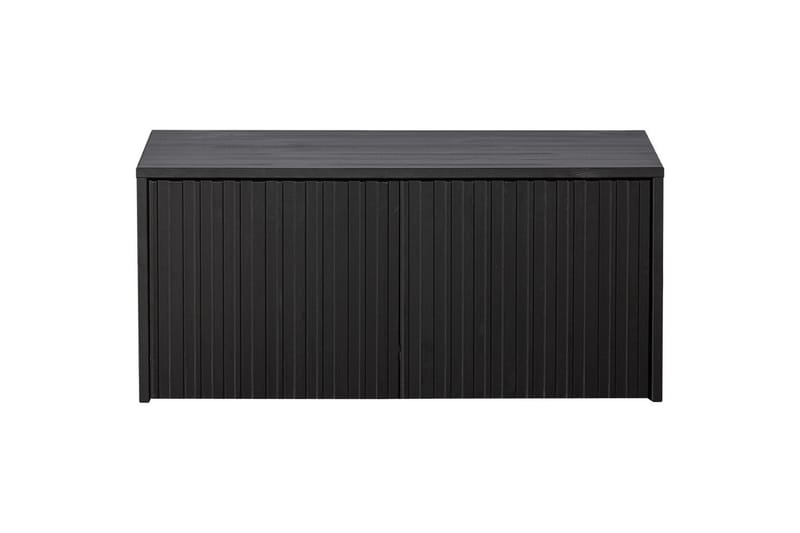 Køjebænk Ny Gravure - Sort, Fyr - Møbler - Børnemøbler - Børneseng & juniorseng - Køjeseng børn