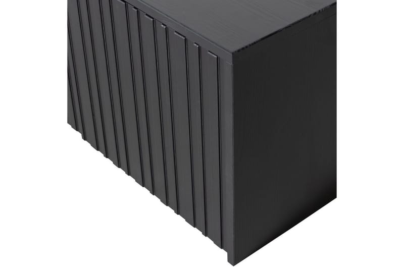 Køjebænk Ny Gravure - Sort, Fyr - Møbler - Børnemøbler - Børneseng & juniorseng - Køjeseng børn