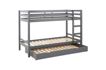 Køjeseng Alpi 208x103x143 cm, Grå - 208x103x143 cm, Grå - Møbler - Børnemøbler - Børneseng & juniorseng - Køjeseng børn