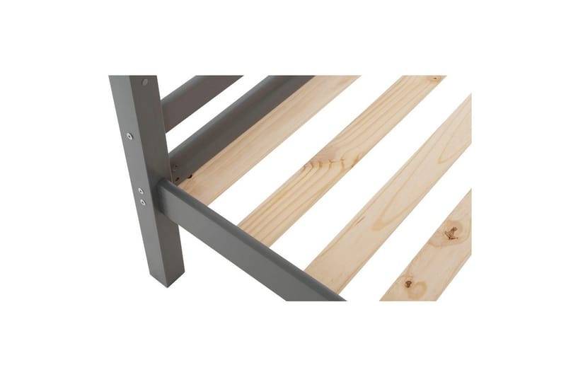 Køjeseng Alpi 208x103x143 cm, Grå - 208x103x143 cm, Grå - Møbler - Børnemøbler - Børneseng & juniorseng - Køjeseng børn