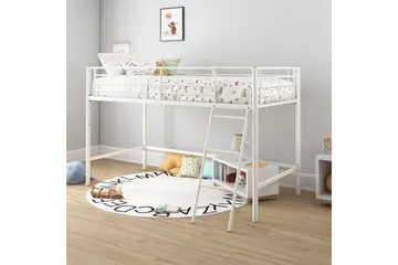 Køjeseng Jodie Hvid - Hvid - Møbler - Børnemøbler - Børneseng & juniorseng - Højseng børn