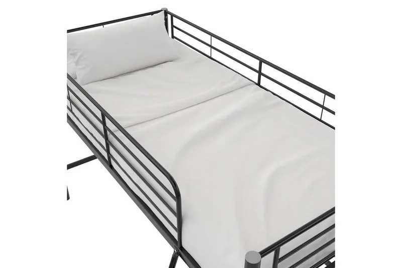 Køjeseng Jodie Sort - Sort - Møbler - Børnemøbler - Børneseng & juniorseng - Højseng børn