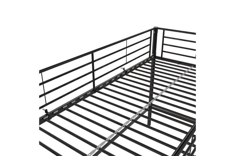 Køjeseng Jodie Sort - Sort - Møbler - Børnemøbler - Børneseng & juniorseng - Højseng børn