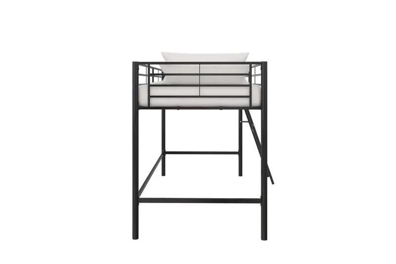 Køjeseng Jodie Sort - Sort - Møbler - Børnemøbler - Børneseng & juniorseng - Højseng børn