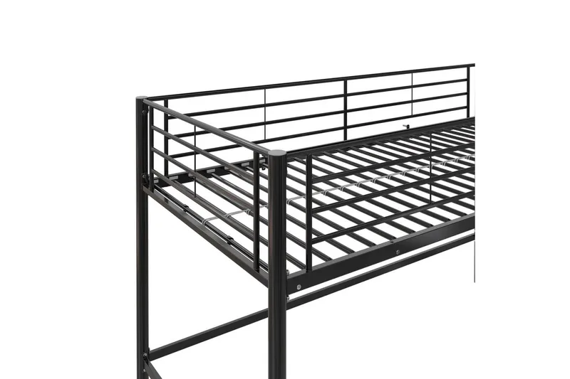Køjeseng Jodie Sort - Sort - Møbler - Børnemøbler - Børneseng & juniorseng - Højseng børn