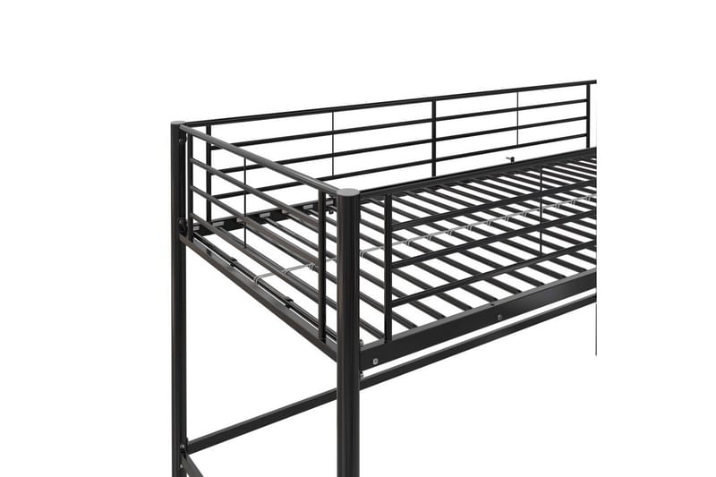 Køjeseng Jodie Sort - Sort - Møbler - Børnemøbler - Børneseng & juniorseng - Højseng børn