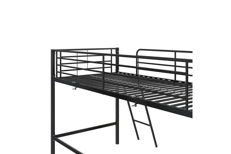 Køjeseng Jodie Sort - Sort - Møbler - Børnemøbler - Børneseng & juniorseng - Højseng børn