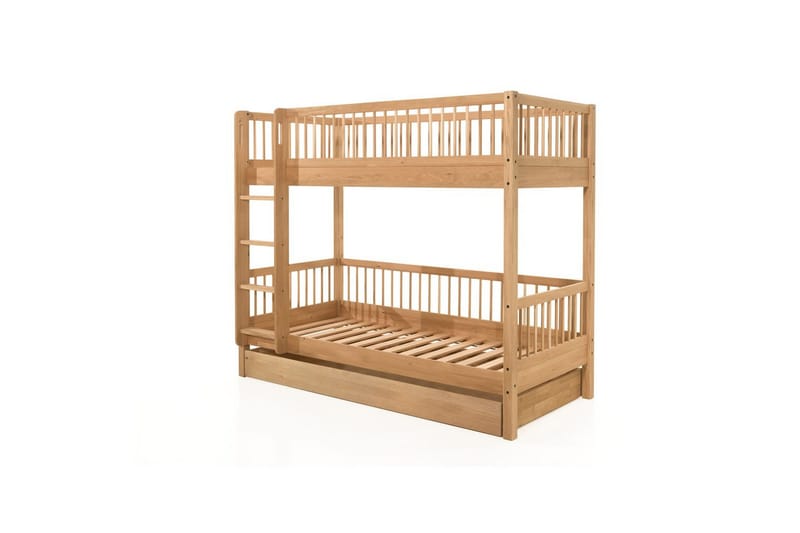 Køjeseng med skuffe Forrest Egetræ, Egetræ