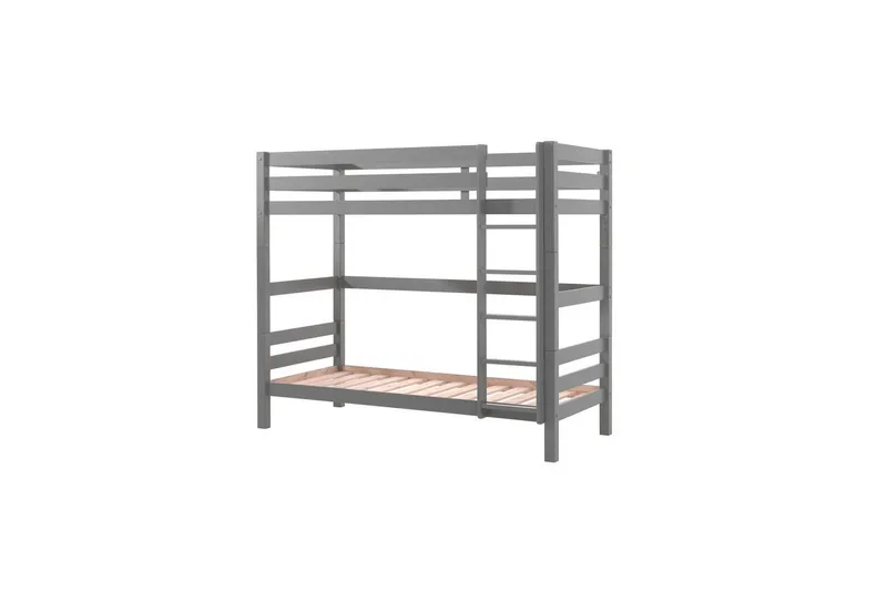 Køjeseng med UnderSeng Pino Grå, 180 cm - Grå, 180 cm - Møbler - Børnemøbler - Børneseng & juniorseng - Køjeseng børn