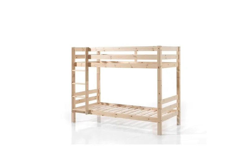 Køjeseng med UnderSeng Pino Naturlig, 160 cm, Naturlig, 160 cm