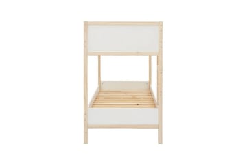 Køjeseng Square Line Hvid, 150x205x96 cm - Hvid, 150x205x96 cm - Møbler - Børnemøbler - Børneseng & juniorseng - Køjeseng børn