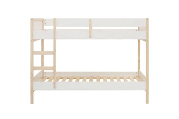 Køjeseng Square Line Hvid, 150x205x96 cm - Hvid, 150x205x96 cm - Møbler - Børnemøbler - Børneseng & juniorseng - Køjeseng børn
