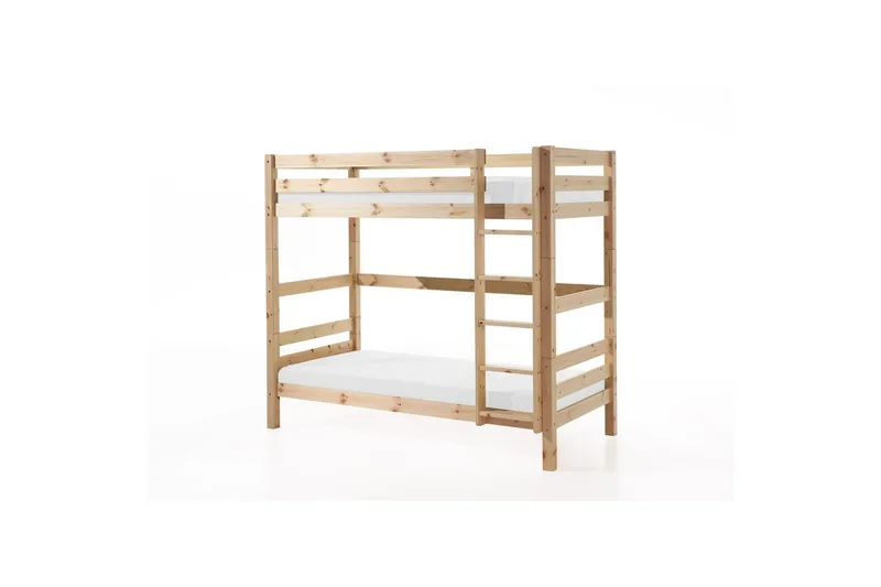 Køjeseng Pino Sæt med 2 skuffer Naturlig, 180 cm - Naturlig, 180 cm - Møbler - Børnemøbler - Børneseng & juniorseng - Køjeseng børn