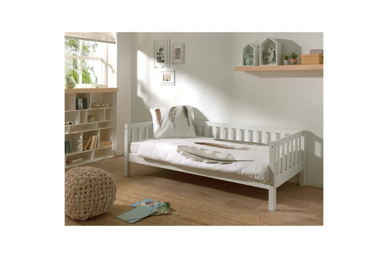 Kahytseng Fritz Hvid, Uden skuffe - Hvid, Uden skuffe - Møbler - Børnemøbler - Børneseng & juniorseng