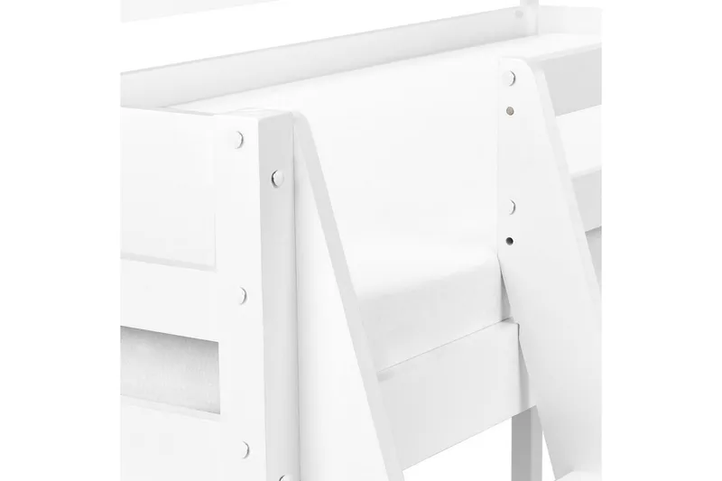 Lav køjeseng Ascoux - Hvid - Møbler - Børnemøbler - Børneseng & juniorseng - Højseng børn